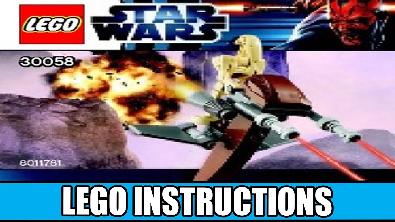 LEGO 30058 STAP Instructions, Star Wars