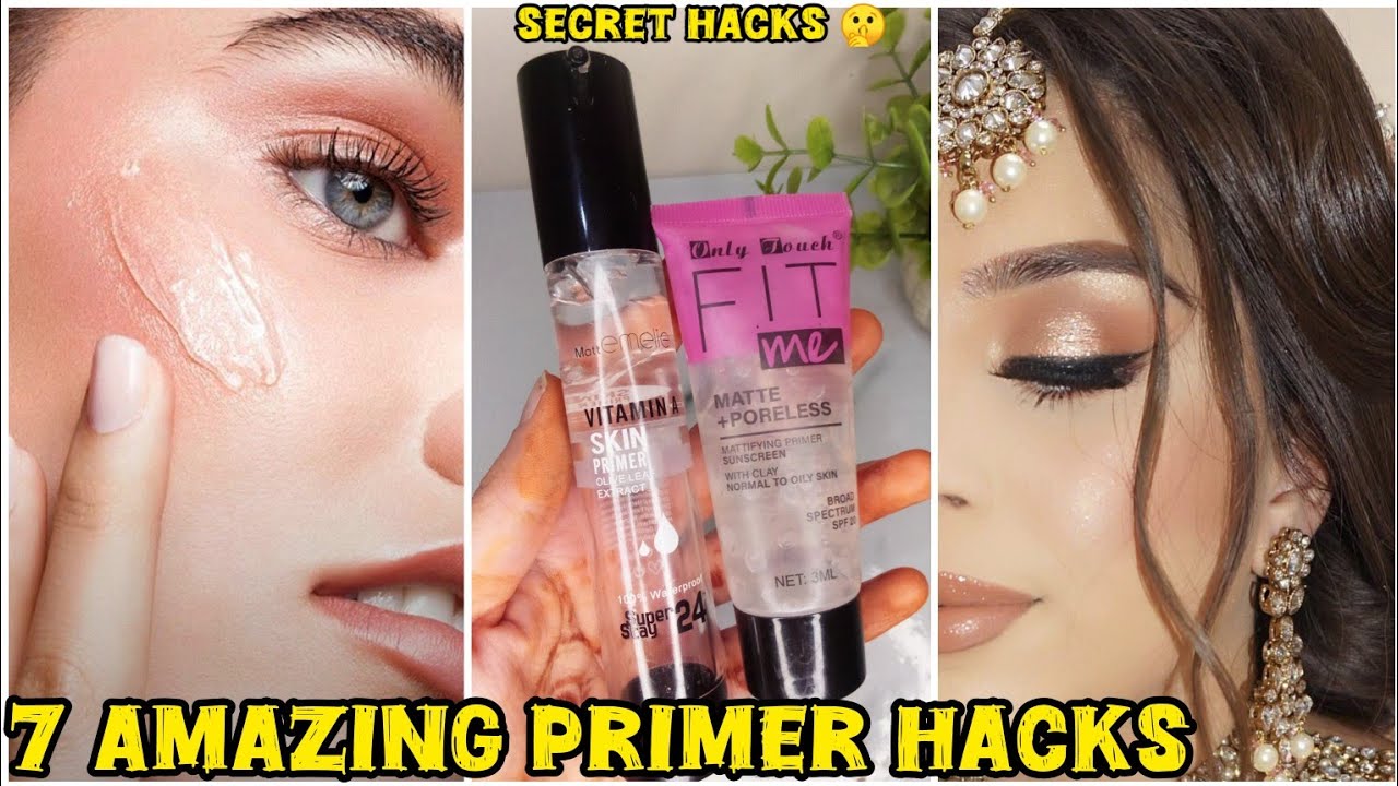 7 Amazing Primer Hacks for Girls| Makeup Primer Kesy Lagaye| primer ...