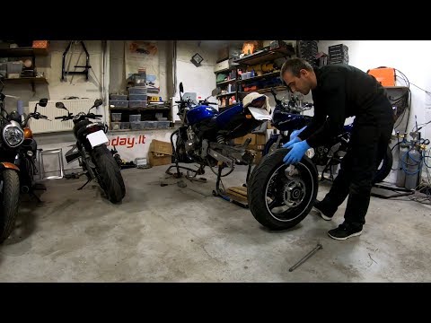 Video: Kiek kainuoja motociklo grandinės ir žvaigždutės keitimas?