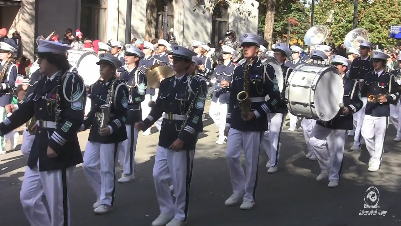 Leesville Road High School Marching Band in 2021 Raleigh Christmas