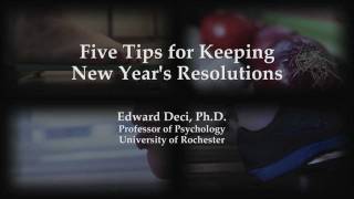 The Psychology of Resolutions