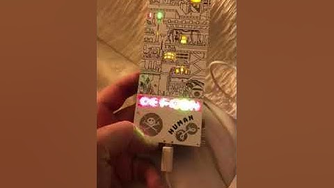 DEFCON 26 Badge Video
