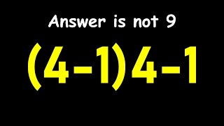 Only Geniuses Solve This Fast | PEMDAS Challenge