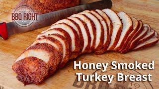 Boneless turkey breast smoked on my traeger pellet grill with a honey
glaze #honeysmokedturkeybreast #smokedturkeybreast #howtobbqright
equipment used in thi...