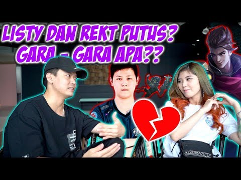 REKT dan LISTY PUTUS Gara2 APA? Selingkuh?