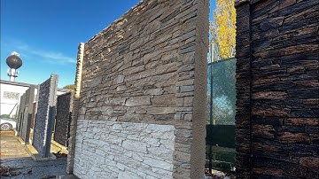 Stamped Precast click fence