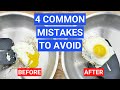 Food sticking to stainless steel pans 4 common mistakes to avoid