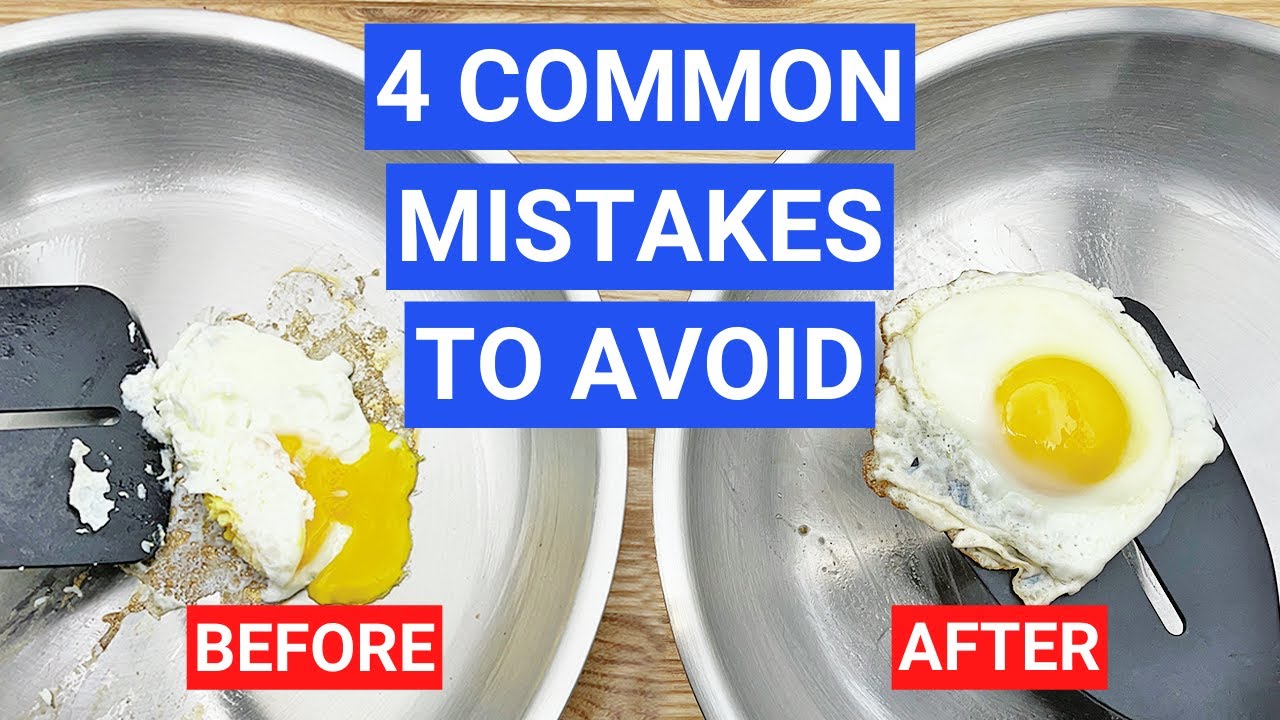 Food Sticking to Stainless Steel Pans 4 Common Mistakes to Avoid