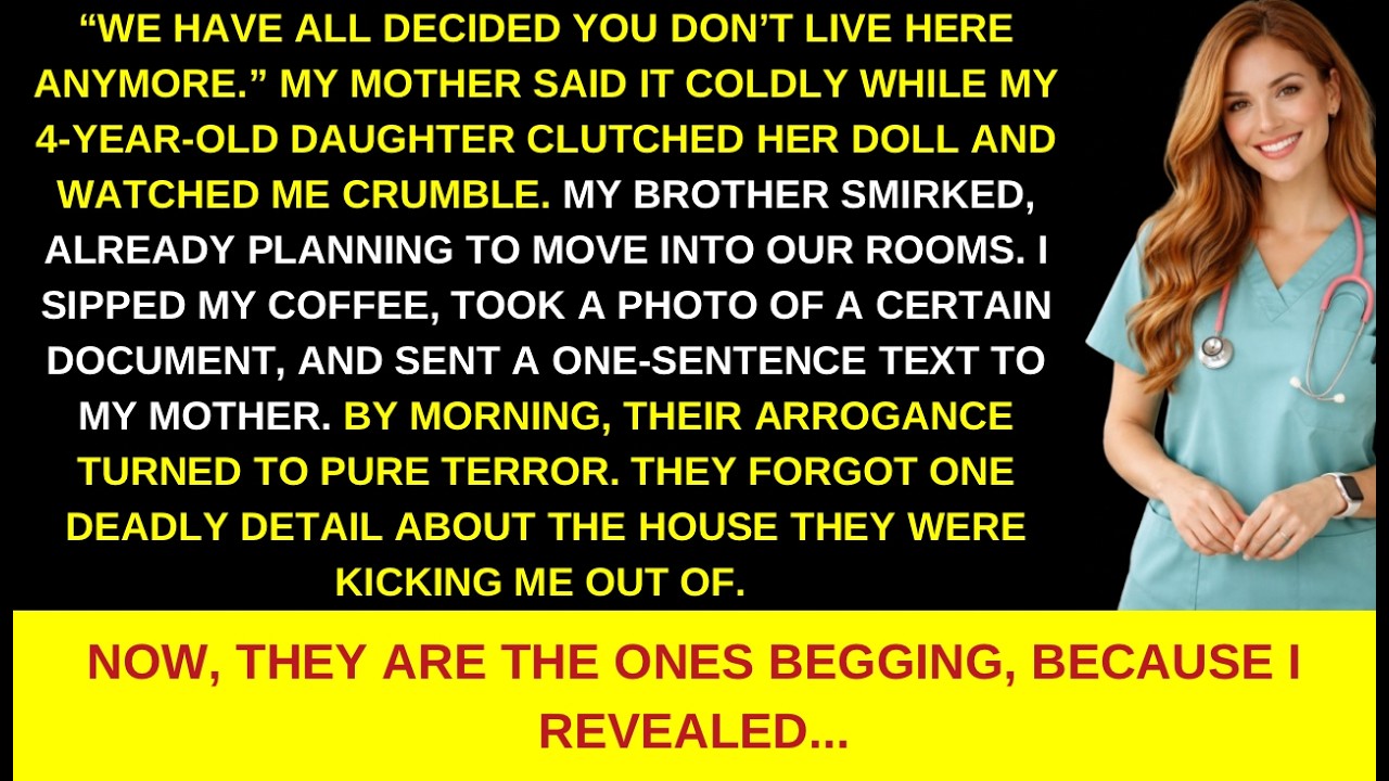 Kicked Out at 28 With My 4 Year Old Watching…