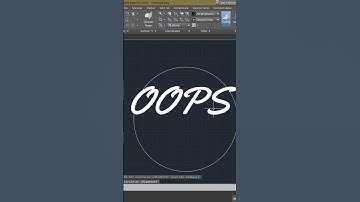 AutoCAD tips-OOPS command . #autocad #oops #tipsandtricks #design #shorts