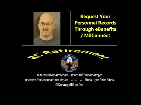 Episode 0094 - Request Your Personnel Records Through eBenefits / MilConnect