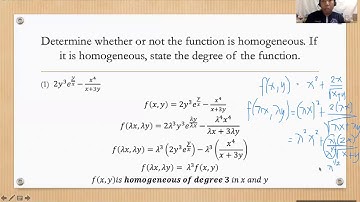 LEC 5 - Homogeneous DE (ECE 201)