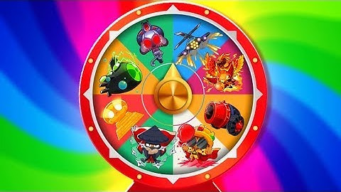 Bloons TD 6 - 4-Player Random Spinner Challenge | JeromeASF