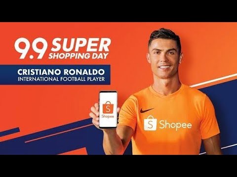 iklan goyang Shopee Cristiano ronaldo Versi Full HD Durasi panjang | ronaldo dancing shopee 12.12