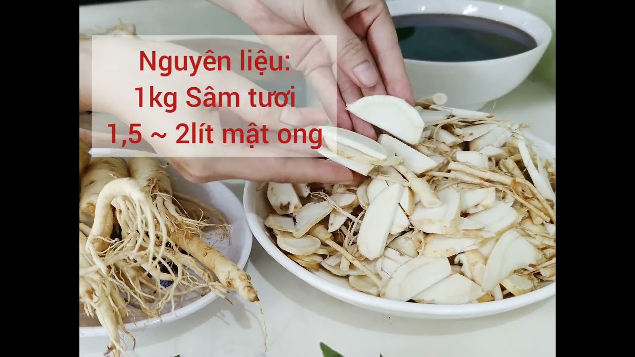 Sâm Tươi Ngâm Mật Ong Lợi Ích Vàng Cho Sức Khỏe
