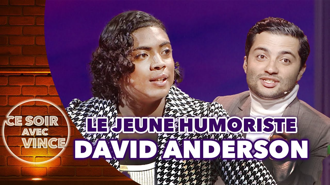 David Anderson fait sa première télé!