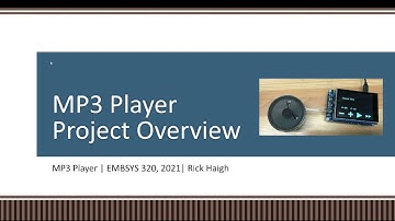 EMBSYS 320 mp3player video presentation