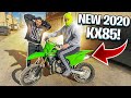 LITTLE BROTHER GETS A NEW 2020 KX85 DIRT BIKE ! | BRAAP VLOGS