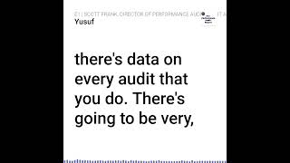 The Performance Audit Report: Episode 1 - Part 1 (of 2) - Scott Frank