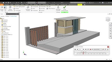 #Fence #Showcase #Animation #Inventor Studio