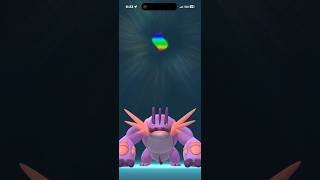 🧬PINK TITAN! MEGA EVOLVING my Shiny Swampert! 🌊 #pokemon #pokemongo #pvp #shinypokemon