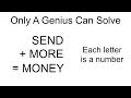 Only A "Genius" Can Solve - Each Letter Is A Number