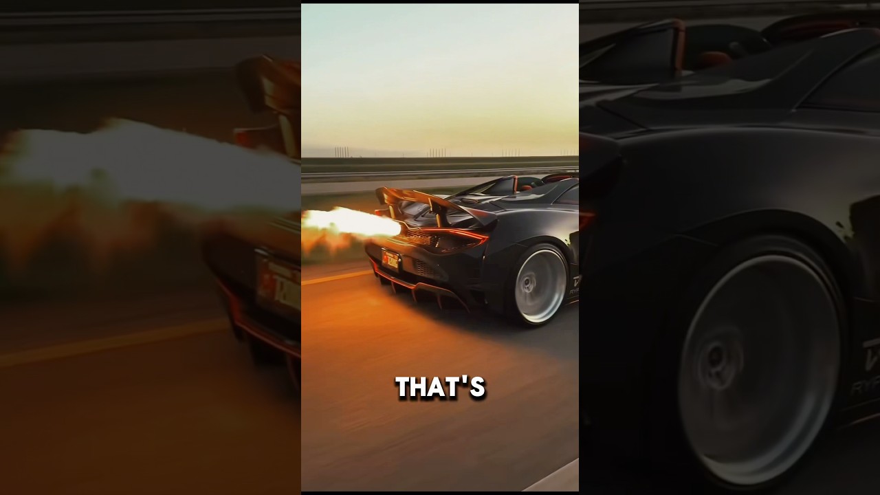 Why Do Supercars Shoot Flames?! Not Broken!