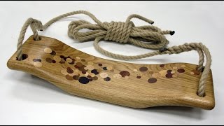 Making an Oak swing with inlay Making a child