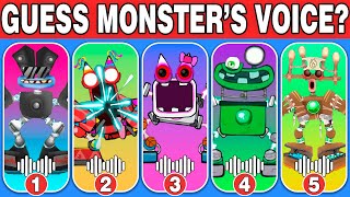 Banbaleena Wubbox vs Jumbo Josh Wubbox - Guess MONSTER'S VOICE (MSM) #9