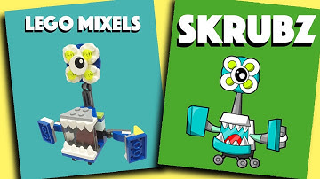LEGO Mixels - Skrubz - Stop Motion Build | Bricks and Clay Play