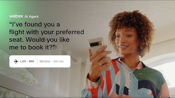 AI Conversational intelligence for the Contact Center  |  Webex AI Agent