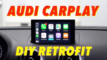 Audi Wireless CarPlay Android Auto retrofit for A3 A4 A5 A4 A5 A5 S4 S5 Q5