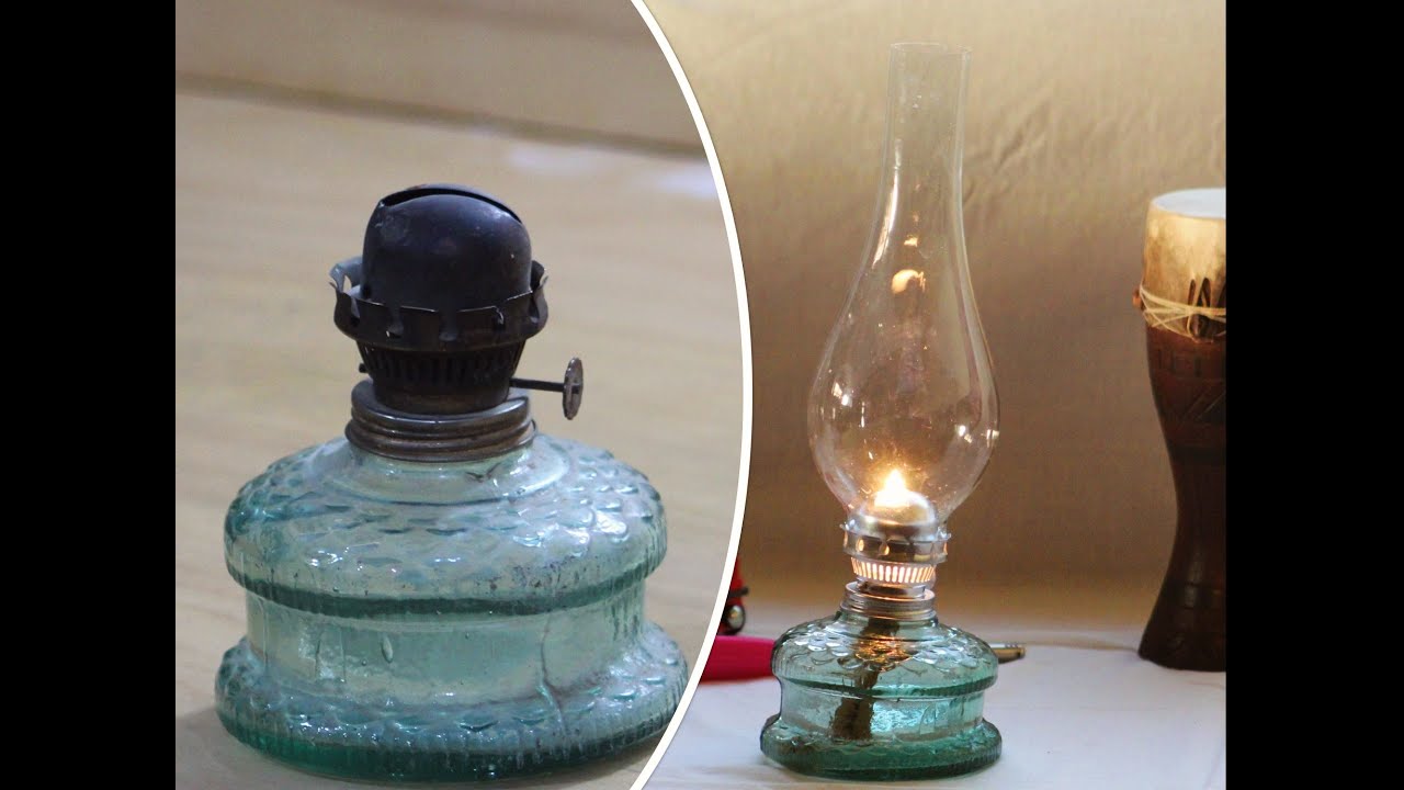 Rusty Oil Lamp Restoration DIY YouTube
