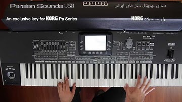 KORG Pa Persian Sounds USB - Tar - Mahali Xorasani