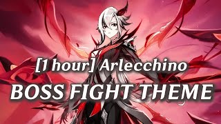 [1 Hour] Arlecchino Boss Fight Theme - Final Phase