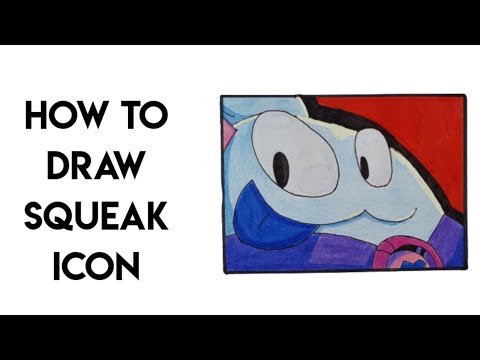 How To Draw Squeak Icon Brawl Stars Step By Step Youtube - brawl stars pfp squeak