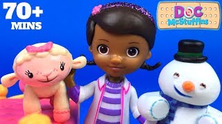 DOC MCSTUFFINS COMPILATION WITH MOBILE CLINIC RESCUE ROSIE TOY HOSPITAL HELICOPTER RONDA & STUFFY screenshot 2