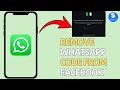 How To Remove WhatsApp Code in Facebook WITHOUT (2026) | Unlink WhatsApp from Facebook