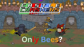 Can you beat Castle Crashers with only bees?