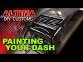 How to Paint your car dash - Part 1