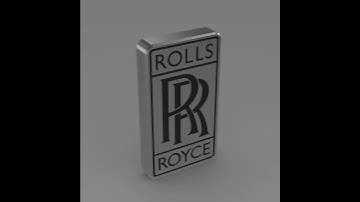 3D Model of Rolls-Royce Logo Review