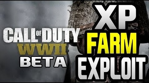 COD WWII XP FARM EXPLOIT/METHOD - AFTER PATCH