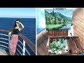 Oil painting on a cruise  artist travel  lenas art diary 15