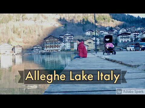 Travel vlog Italy | Alleghe Lake Italy |Lago di Alleghe | punjabi vlog | Italy Travel vlog