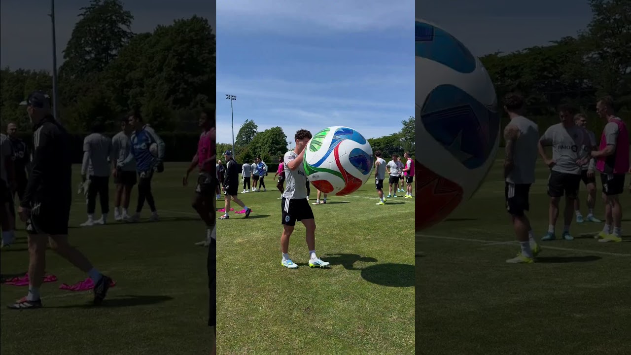 POV: We Brought a Giant Ball to Training 😂⚽ | Vancouver Whitecaps FC