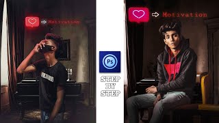 pranav PG home concept photo editing || Ps touch new editing 2021- How to edit Instragram viral edit screenshot 5