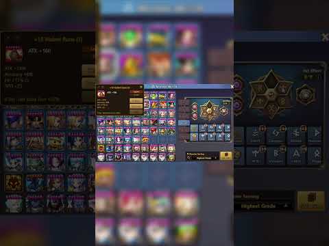 How To Rune Water Eivor! #summonerswar #summonerswarrta #gacha