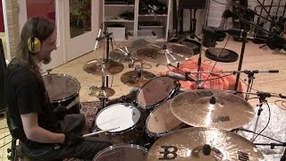Dirk Verbeuren 2015 Soilwork drum recording