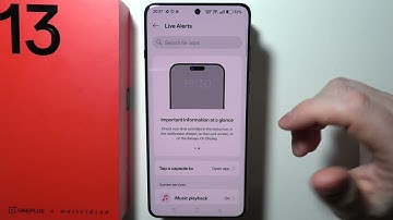 OnePlus 13: How to Use Live Alert Capsules