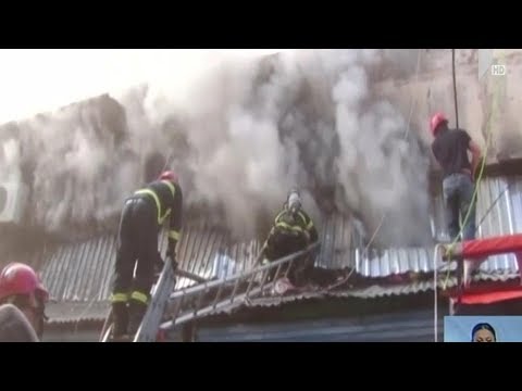 ბაზრობა „თერგის“ ტერიტორიაზე გაჩენილი ხანძარი ლიკვიდირებულია